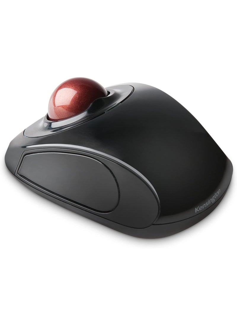 Kensington Kensington Orbit Wireless Trackball Mouse with Touch Scroll Ring K72352USBlack  - Image 1