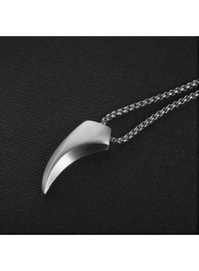 ZINK Men's Stainless Steel Silver Necklace | ZJPD006SP-S - Image 4