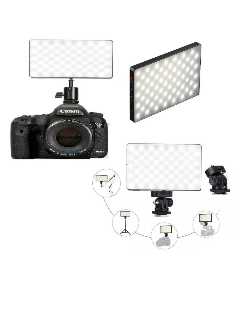 PLOKAMA U480 Professional LED Photography Light, Rechargeable, 20W, Built-in, 5000mAh, Dimmable, 2700-5700K, Suitable for Cameras - Image 2