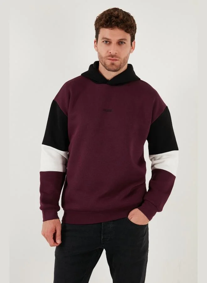 Buratti  Buratti Cotton Relaxed Fit Hooded Furry Inside Soft Raised 2-Pack Sweat Men's SWEAT 5905299S2 for Men | Best Price UAE