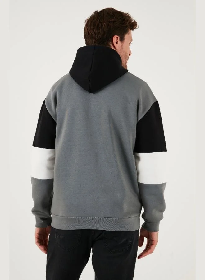 Buratti  Buratti Cotton Relaxed Fit Hooded Furry Inside Soft Raised 2-Pack Sweat Men's SWEAT 5905299S2 for Men | Best Price UAE