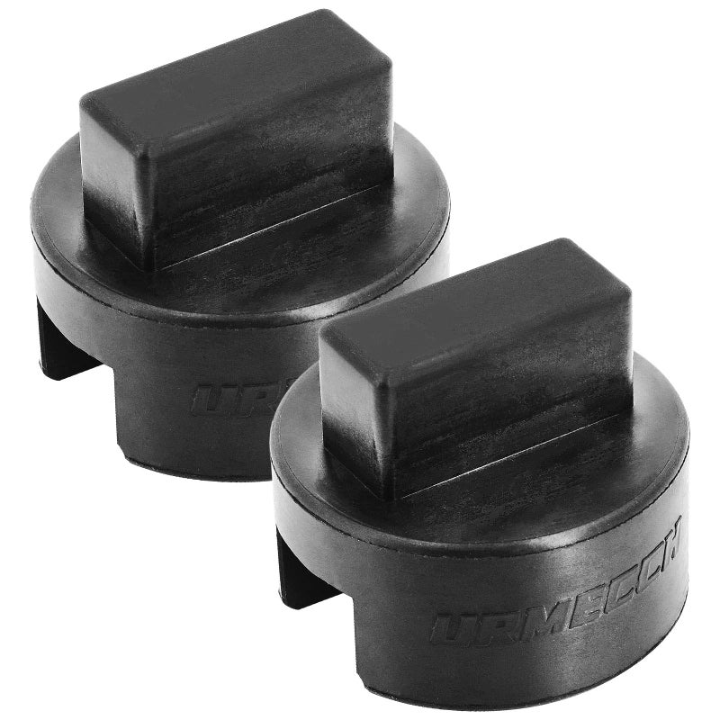 URMECCH Car Jack Stand Adapters for Mercedes Benz A B C E Class Coupe GLS GL M R S W203 W204 W212 W211 W164 Rubber Jack Pad for SUV Universal  Fits 23 Tons Jackstand Post 27mm 2pc