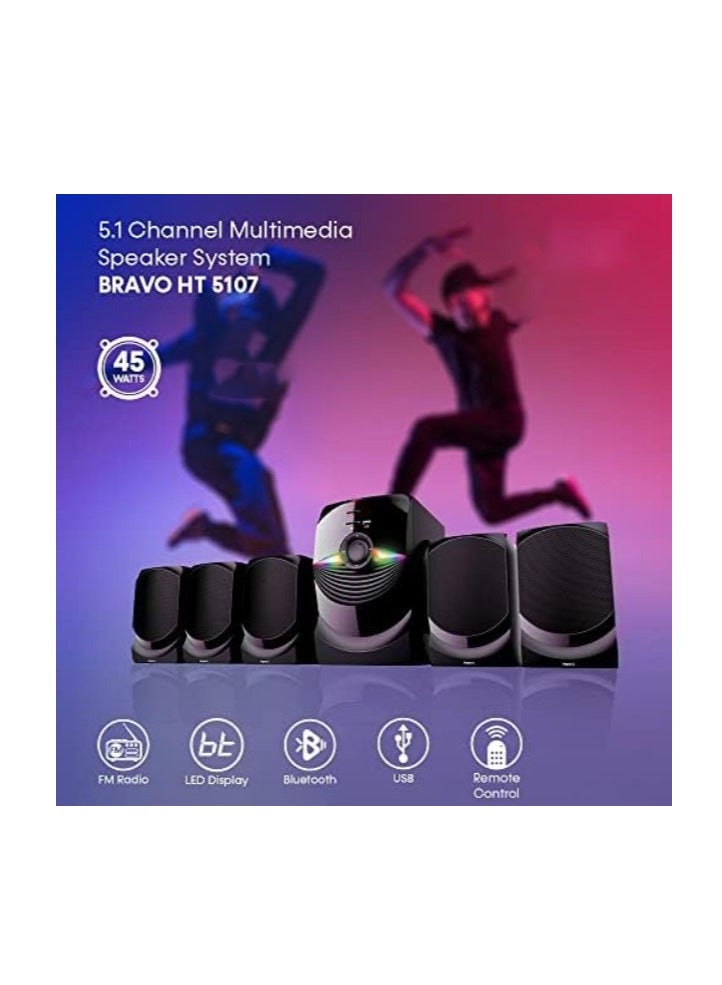 5.1 channel home theater music system  - Image 1