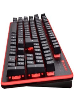 كوجار مجموعة معدات الألعاب Deathfire Ex لوحة المفاتيح مفاتيح ميكانيكية هجينة 8 تأثيرات إضاءة خلفية الفئران مفاتيح Omron تصل إلى 2000 نقطة في البوصة  - Image 2