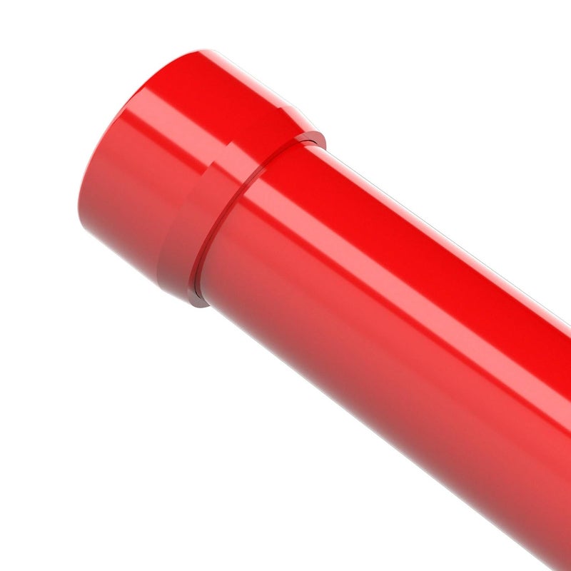 FORMUFIT F034EEC-RD-10 PVC External End Cap, Furniture Grade, 3/4" Size, Red (Pack of 10) - Image 5
