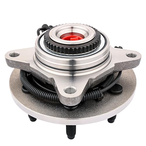 JLEO 4WD Front Wheel Hub Bearing Assembly Replacement for 2005-2008 Ford F150,2006-2008 Lincoln Mark LT 6 Lugs W/ABS 515079 (1) - Image 1