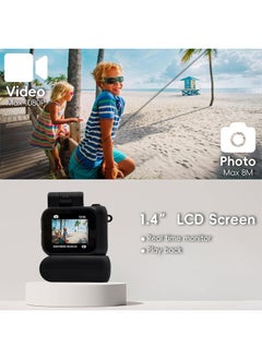 Generic Digital Camera，The world's smallest camera with 1.4 in LCD Screen Charging Base Monoreflexes Shaped CMOS Compact Portable Video Recorder Easy to Operate，64GB TF card  - Image 4