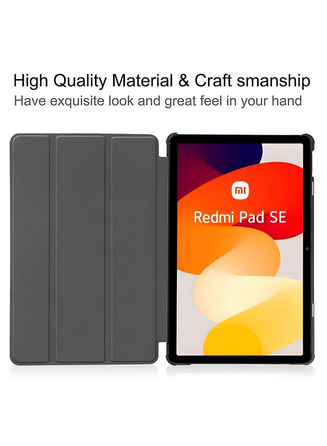 ProElite Case Cover for Redmi Pad SE 11 inch Cover, Slim Trifold Flip case Cover for Redmi Pad SE 11 inch Tablet [Auto Sleep Wake Feature], Eiffel - Image 4