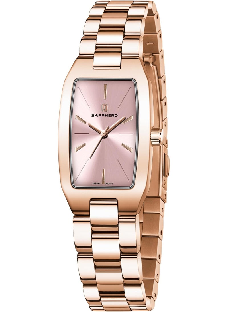 Sapphero Wrist Watch for Women Luxury Ladies Watches Women's Bracelet Watch Small Stainless Steel Analog 3ATM Waterproof Watches for Women  - Image 1