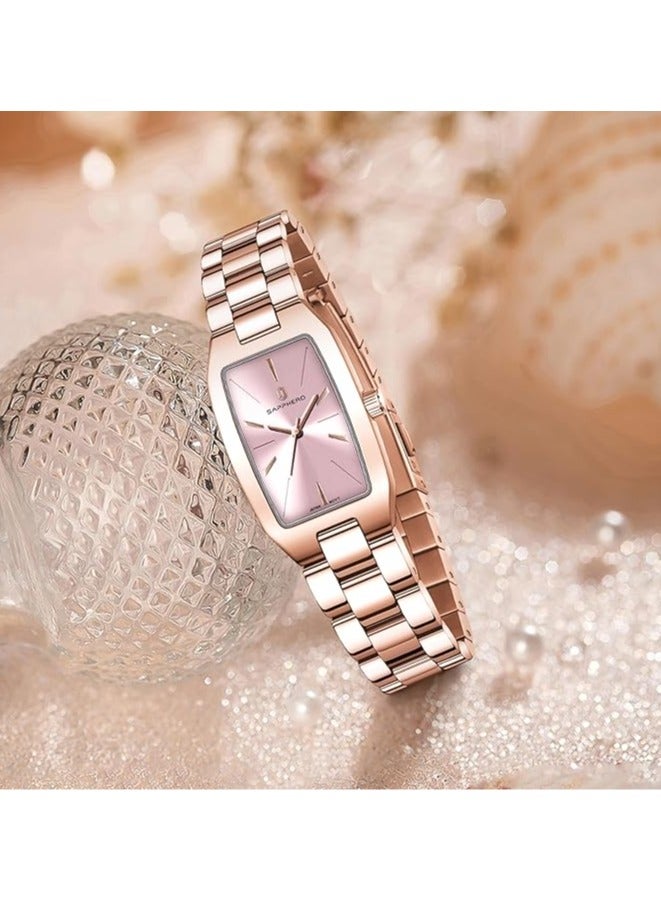 Sapphero Wrist Watch for Women Luxury Ladies Watches Women's Bracelet Watch Small Stainless Steel Analog 3ATM Waterproof Watches for Women  - Image 5
