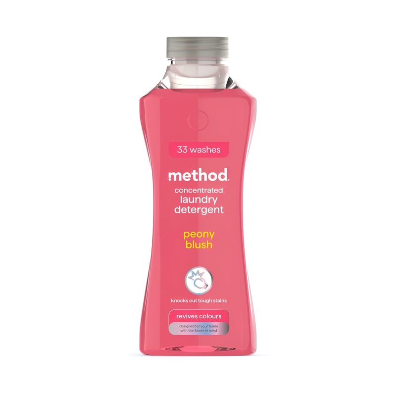Method Laundry Liquid, Peony Blush, 33 Washes, 990ml - Image 1