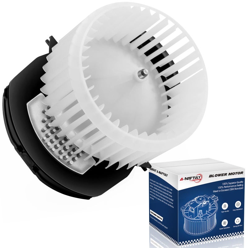 AC Blower Motor Fan Replacement Fits for Porsche Cayenne Volkswagen VW Touareg 2011 2012 2013 2014 2015 2016 HVAC Heater Blower Motor Fan Replace BM4090C 7P0820021