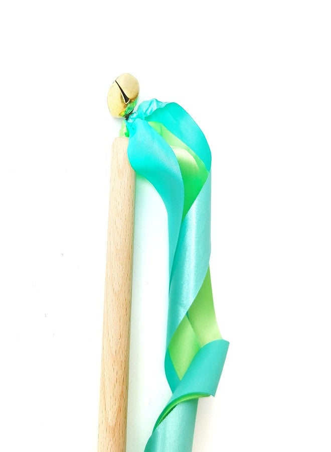 Nish Beechwood Streamers| Active Play Tools| Birthday Ribbons for Kids (Pastel Blue and Bright Green) - Image 3