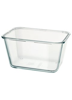 AS SEEN ON TV Food container rectangular/glass 1.8 l 