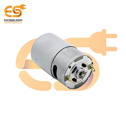 Electronicspices Electronic Spices Combo of 12 volts 555 DC Motor 12000rpm High Speed with Hand Drill Chuck set for DIY Projects Electric Drill Bits For Drilling Application (3.17 millimeters) - Multi, Metal - Image 4