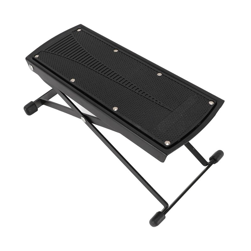 Pedicure Foot Rest Stand, 6 Heights Adjustable Foldable Pedicure Chair Non Slip Nail Salon Tech Stool Tool for Home Nail Care - Image 1