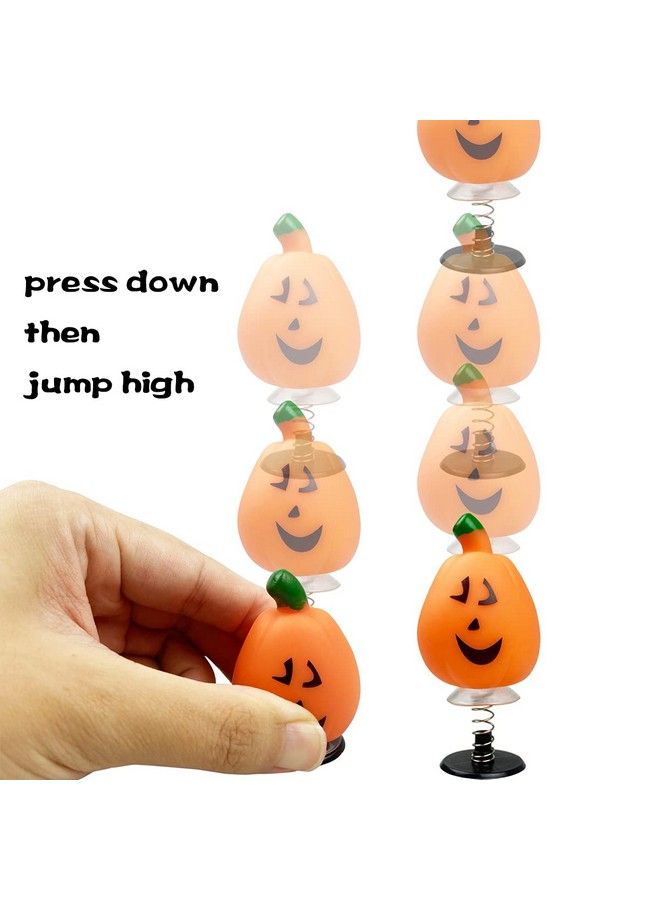 QINGQIU 24 Pcs Halloween Jumping Popper Toys Spring Launchers For Kids Boys Girls Halloween Party Favors Halloween Treat Bags Gifts Halloween Games - Image 4