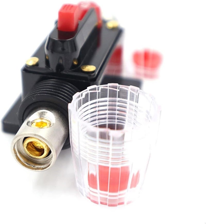 Resettable Circuit Breaker Fuse 20A To 100A 12V 24V DC For Car Truck Audio One Color - Image 1