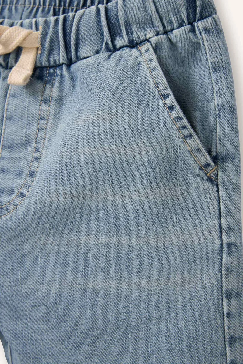 ديفاكتو Baby Boy Regular Fit Elastic Band Shorts