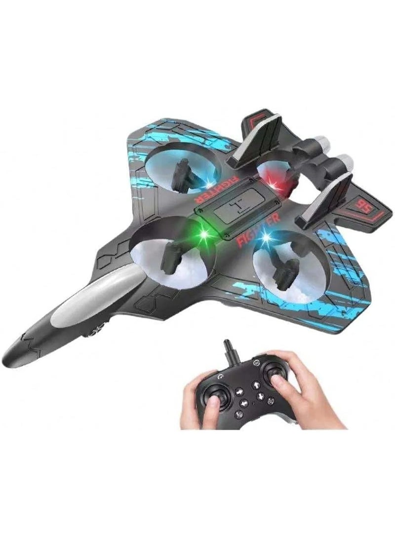 RC Fighter Jet | Remote Control Airplane | Remote Control Aircraft | Wireless RC Airplane for Kids | Kids Toy Airplane | Fighter Jet Toy | Military Jet Toy | Jet Plane for Kids | Electric RC Airplane | Rechargeable RC Airplane | Rechargeable Remote Control Plane | Multi-Propeller RC Airplane | Propeller Airplane Toy | Kids Flying Airplane | RC Airplane Toy | RC Fighter Plane | Rechargeable Fighter Plane | Remote Control Flying Toy | Beginner RC Airplane | Stunt RC Airplane | RC Airplane for Kids | Wireless Toy Airplane | Wireless Remote Control Plane | SF-G-29 Fighter Jet | Skid Fusion SF-G-29 | RC Jet Plane | Electric Toy Airplane | Rechargeable Airplane for Kids | RC Flying Toy | Adventure Airplane for Kids - Image 1