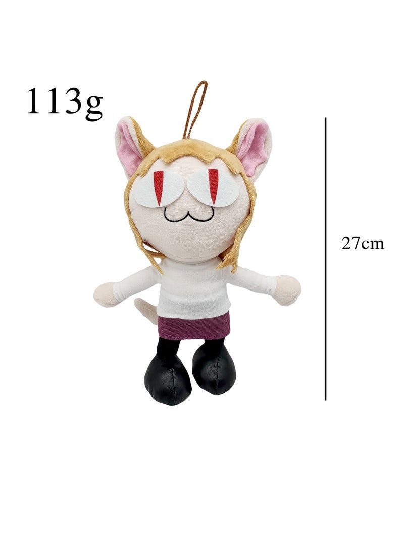 general Neco Arc Soft Plush Animal Toy Cartoon Character Pillow Role Play Decoration Prop for Kids Anime Fans (10.6 Inch) - Image 4