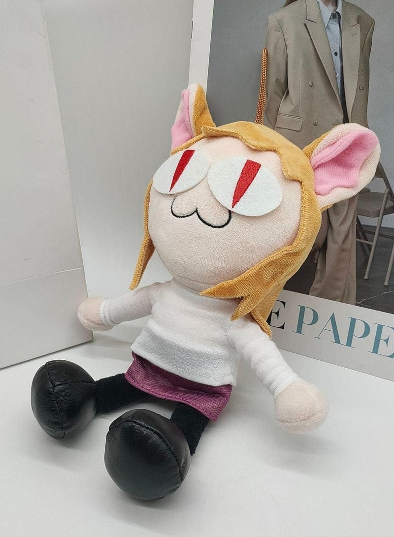 general Neco Arc Soft Plush Animal Toy Cartoon Character Pillow Role Play Decoration Prop for Kids Anime Fans (10.6 Inch) - Image 2