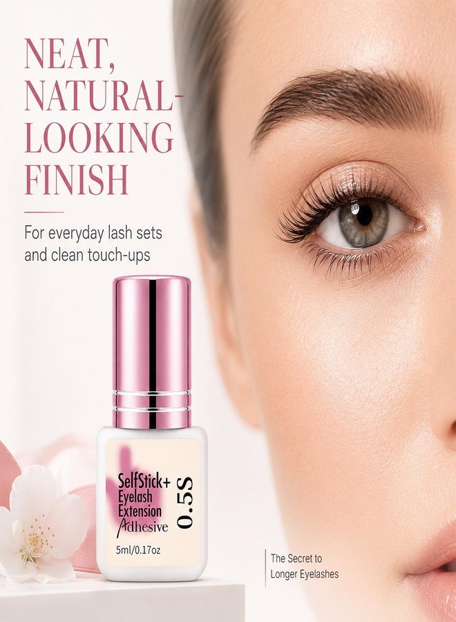 DOUBORQ Lash Adhesive for Eyelash-Eyelash Extension Glue | 5ml Liquid Formula for Licensed Lash Technicians & Salon - Image 3