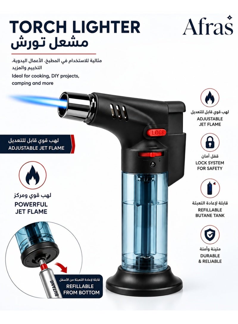 Afras Refillable Gas Lighter Multi-Colored - Image 1