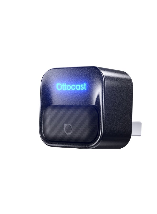 Ottocast Mini Core Wireless CarPlay & Android Auto Adapter 2-in-1 | Convert Wired to Wireless | Plug & Play USB Dongle | Fast Auto Connect | Compact Design 2026 - Image 1