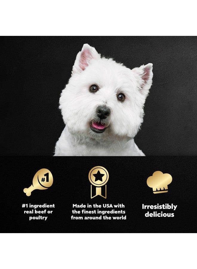 سيزار طعام الكلاب الرطب للكبار من هوم ديلايتس، لحم بقري مسلوق وخضروات، ولحم ديك رومي وبطاطس وفاصوليا خضراء، ودجاج ونودلز، عبوة متنوعة، 3.5 أونصة، صينية سهلة التقشير، عبوة من 24 قطعة - Image 5