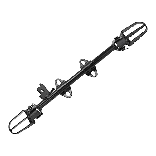 Camrusic Dirt Bike Foot Pegs, Steel Alloy Footpegs Mount Bracket Compatible with XR50 CRF50 50cc 70cc 110cc 125cc - Image 5