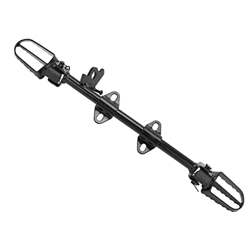 Camrusic Dirt Bike Foot Pegs, Steel Alloy Footpegs Mount Bracket Compatible with XR50 CRF50 50cc 70cc 110cc 125cc - Image 1