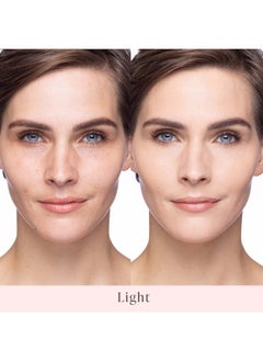Mally Beauty Mally Beauty Stress Less Performance Foundation - Light - Buildable Medium to Full Coverage - Lightweight Foundation Liquid - Niacinamide Brightens and Hydrates Skin - Satin Finish  - Image 2