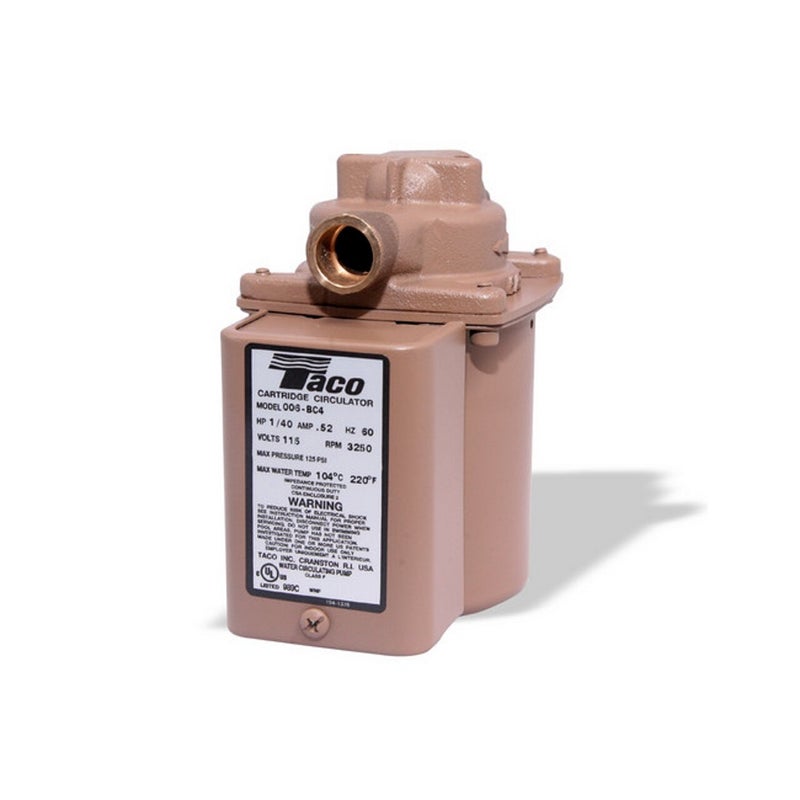 Taco 006BC4 Bronze Cartridge Circulating Pump