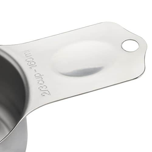 X-zrew Stainless Steel Measuring Cups Set of 7 Stackable Heavy Duty Measuring Cups for Dry and Liquid Ingredients - Image 5