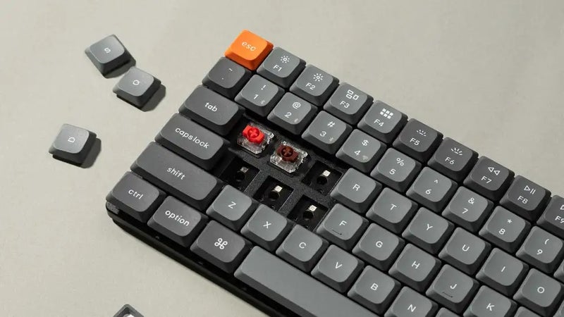Keychron K3 Max Qmk/via Wireless Custom Mechanical Keyboard Low Profile Gateron Switch Double-Shot PBT Keycaps - Image 3