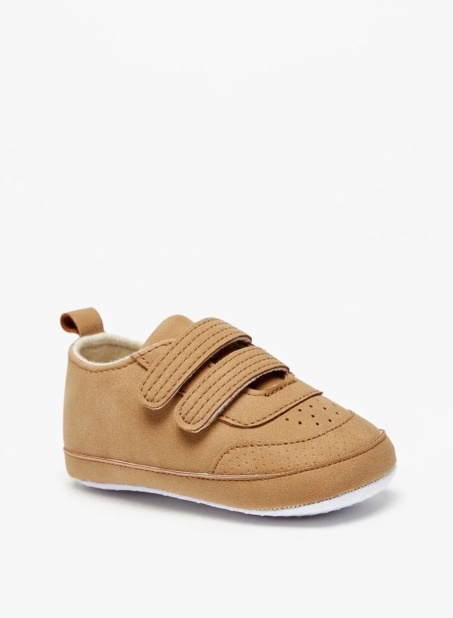 ال بي ال من شو اكسبرس Boy's Perforated Booties With Hook And Loop Closure