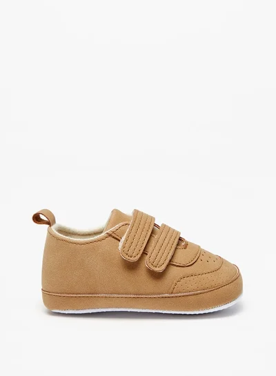 ال بي ال من شو اكسبرس Boy's Perforated Booties With Hook And Loop Closure