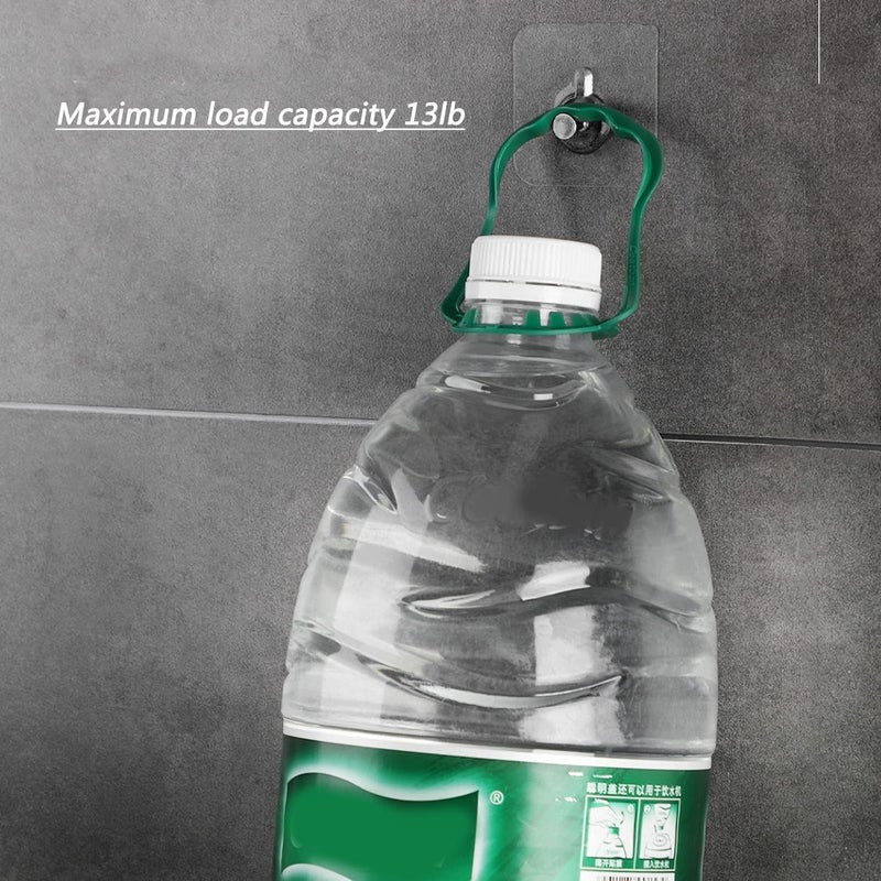 Rylan Photo Frame Hooks for Wall Without Drilling 5 Pack Self Adhesive Hooks for Wall Heavy Duty Strong Nail Free for Hanging Photo Frame Wall Clock Kitchen Accessories Items - Image 3