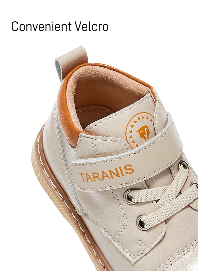 Taranis Children's Shoes Contrast - Collar Toddler Ankle Boots Contrast - Collar Toddler Ankle Boots - Image 3
