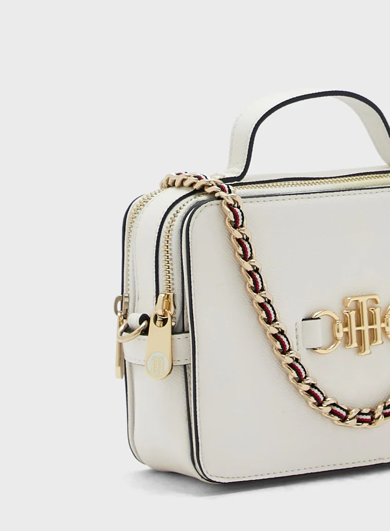 TOMMY HILFIGER Lock Satchel