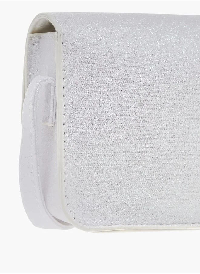 Flora Bella By Shoexpress Girls Embellished Crossbody Bag With Adjustable Strap And Magnetic Closure Ramadan Collection