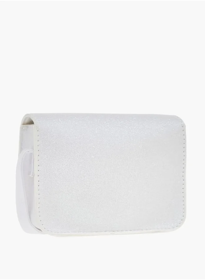 Flora Bella By Shoexpress Girls Embellished Crossbody Bag With Adjustable Strap And Magnetic Closure Ramadan Collection