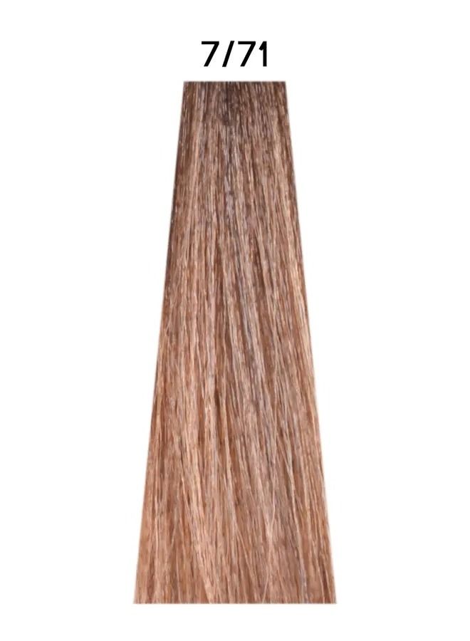 Alter Ego Italy Technofruit Hair Color 7.71 Blonde Brown Ash 100 Ml - Image 2