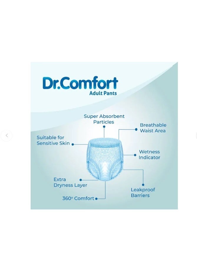 دكتور_كومفورت حفاضات للبالغين مقاس كبير 30 قطعة - Image 3