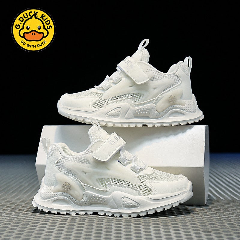 Yellow Duck Summer Single Net Torre Shoes Velcro Children'S Shoes Hollow Hpn6227 - Image 3