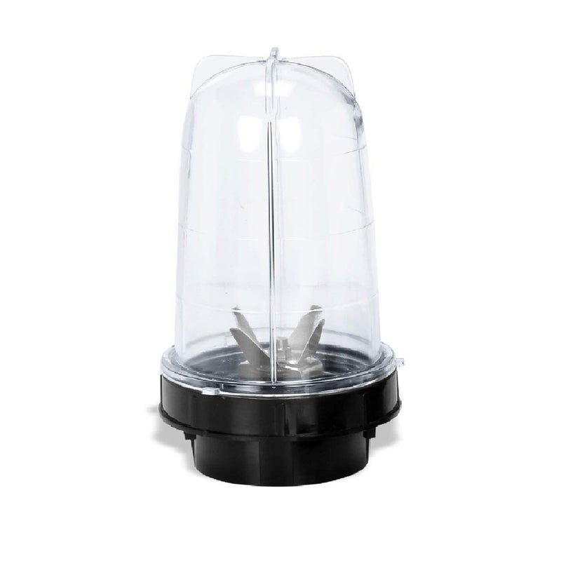 MasterClass Sanyo EP21 Big Bullet Juicer Jar ABS Plastic Set of 1 Bullet Jars 530ml Black - Image 1