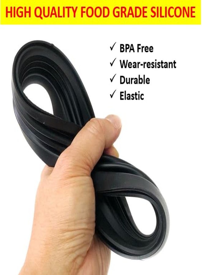 OYSTERBOY 2Pcs Food Grade Durable Silicone Bellows Single Dose Hopper Plus Gasket Replacement Compatible with Baratza Encore/Encore ESP/Virtuosa+ Coffee Grinder for Zero Rentention Pure Flavor - Image 5