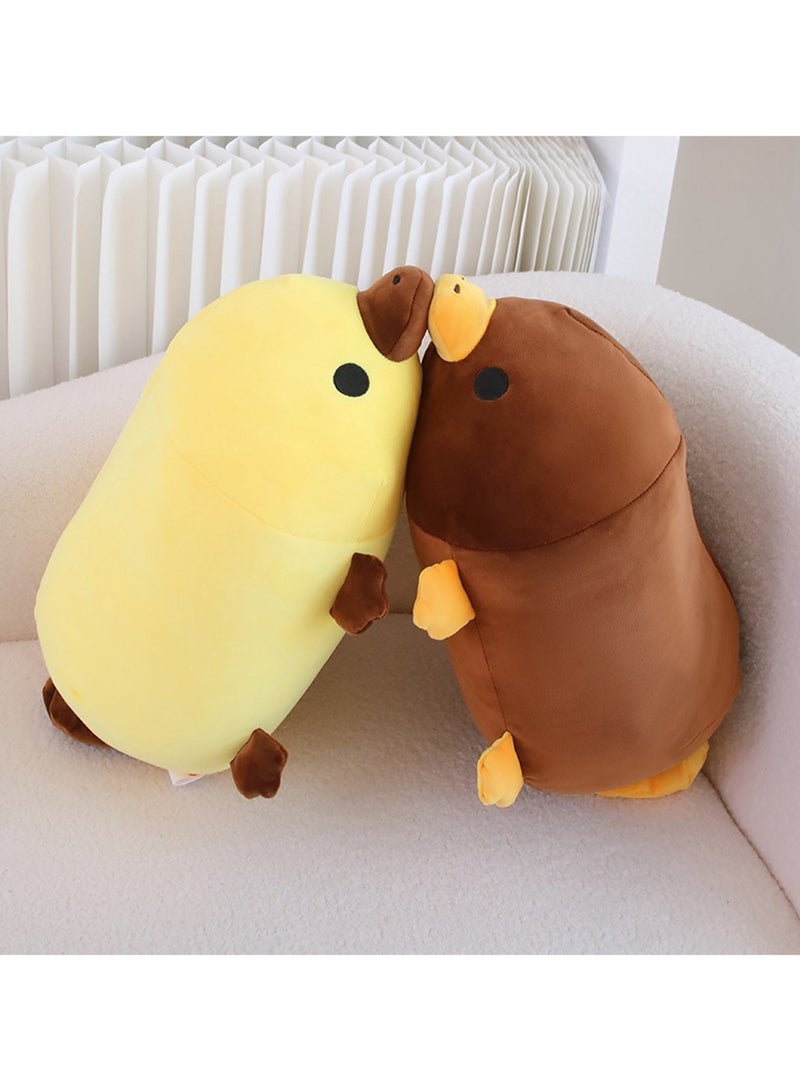 45 CM Cute Platypus Plush Toy Soft Stuffed Animals Doll For Girls And Boys All Ages Gift （Yellow） - Image 3
