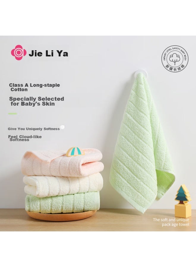 Grace Baby Class A Towel, Children's Towel, Pure Cotton Face Towel, Home Use Small Towel, Soft And Absorbent, Adult And Children's Face Towel - Image 1
